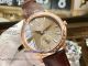 Perfect Replica Omega De Ville Rose Gold Bezel Brown Leather Watch (6)_th.jpg